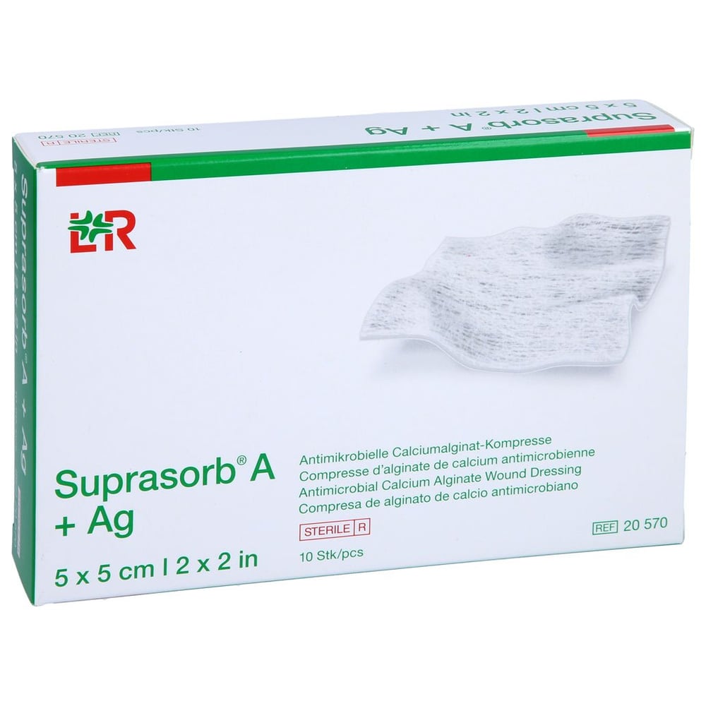 Suprasorb A+ag 5x5cm
