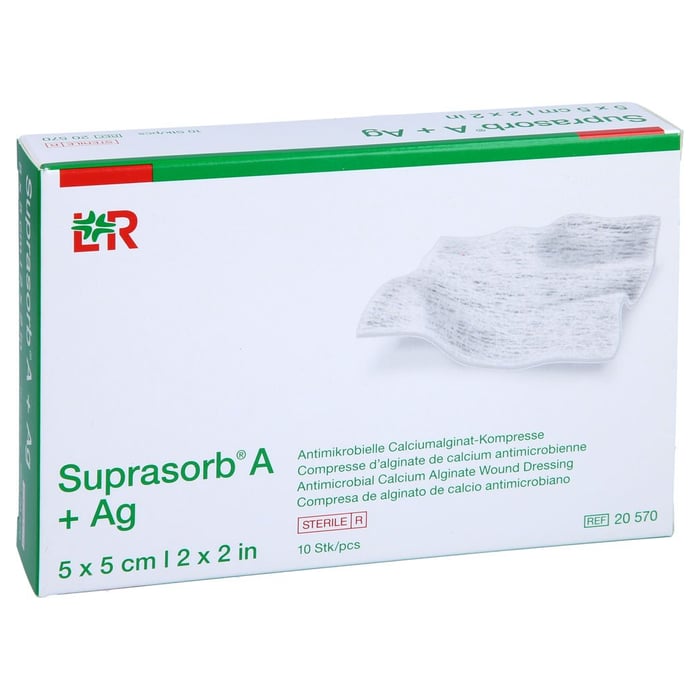 Suprasorb A+ag 5x5cm