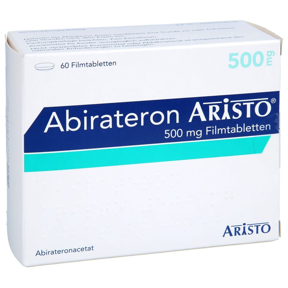 Abirateron Aristo 500 mg