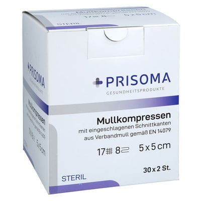 Mullkompresse Prisoma steril 5x5 cm 8-fach Acti Medi