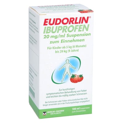 Eudorlin Ibuprofen 20mg/ml Suspension z. Einnehmen