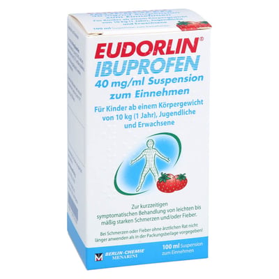 Eudorlin Ibuprofen 40 mg/ml Produktbild 1