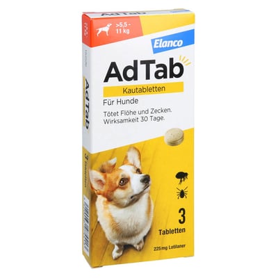 Adtab 225 mg Hund 5,5-11 kg Produktbild 1