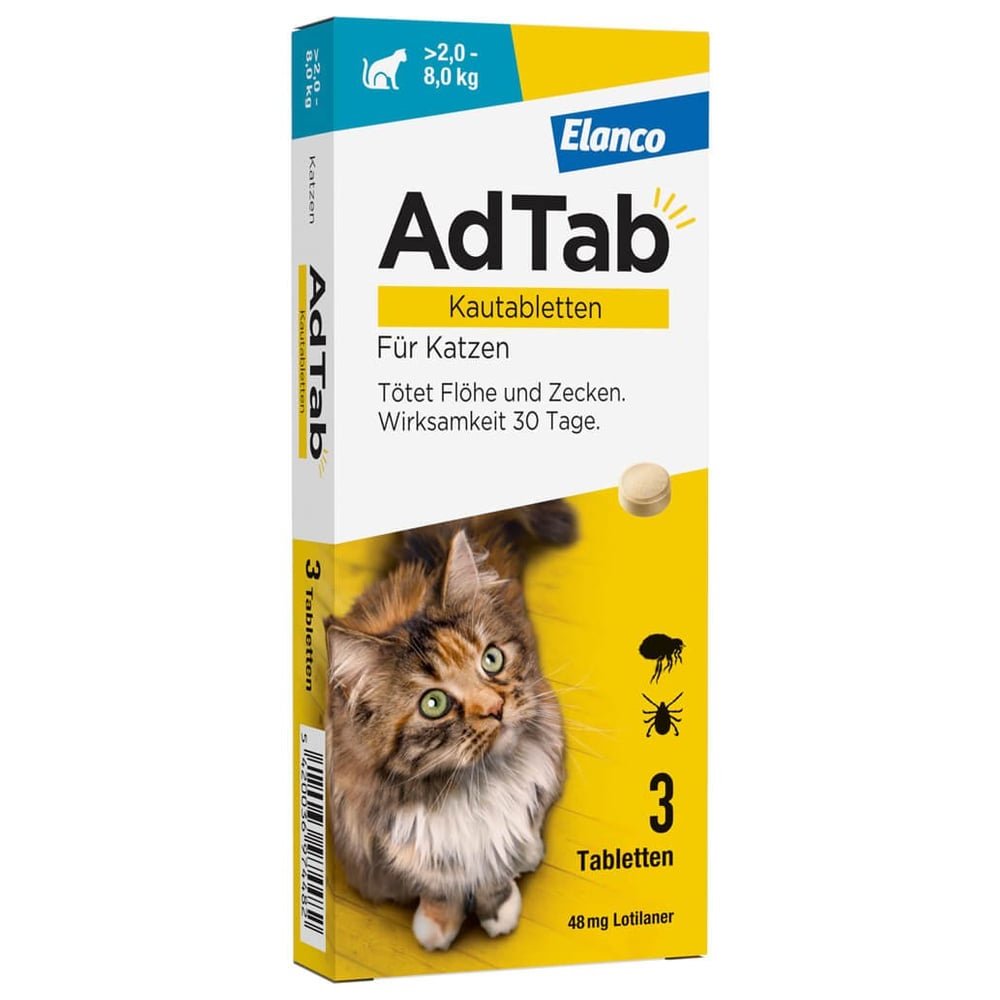 Adtab 48mg Katze 2-8kg