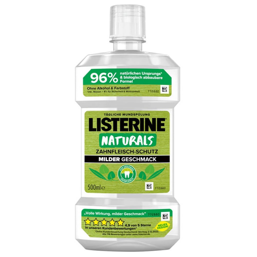 Listerine Naturals Zahnfleisch-Schutz Mundspülung