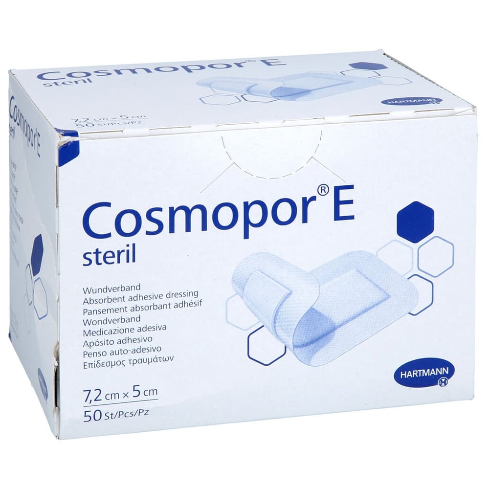 Cosmopor E steril Wundverband 5x7.2 cm
