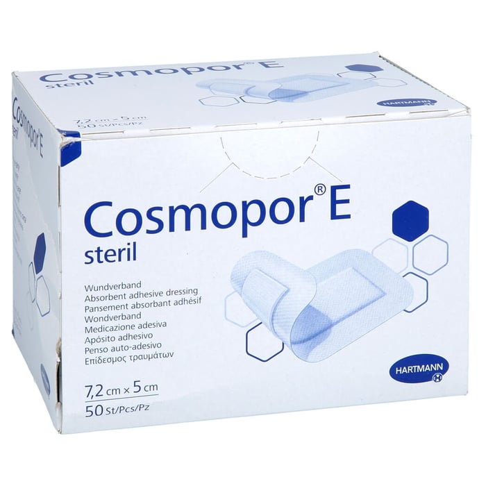Cosmopor E steril Wundverband 5x7.2 cm