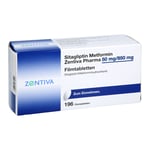 Sitagliptin Metformin Zentiva Pharma 50 mg/850 mg Produktbild 1