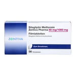 Sitagliptin Metformin Zentiva Pharma 50 mg/1000 mg