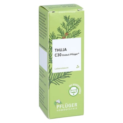 THUJA C 30 Globuli Pflüger Globulispender Produktbild 1