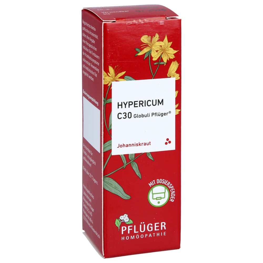 Hypericum C30 Globuli Pflüger Dosierspender
