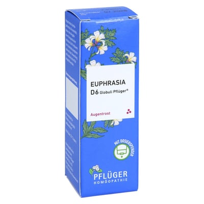 Euphrasia D6 Globuli Pflüger Dosierspender