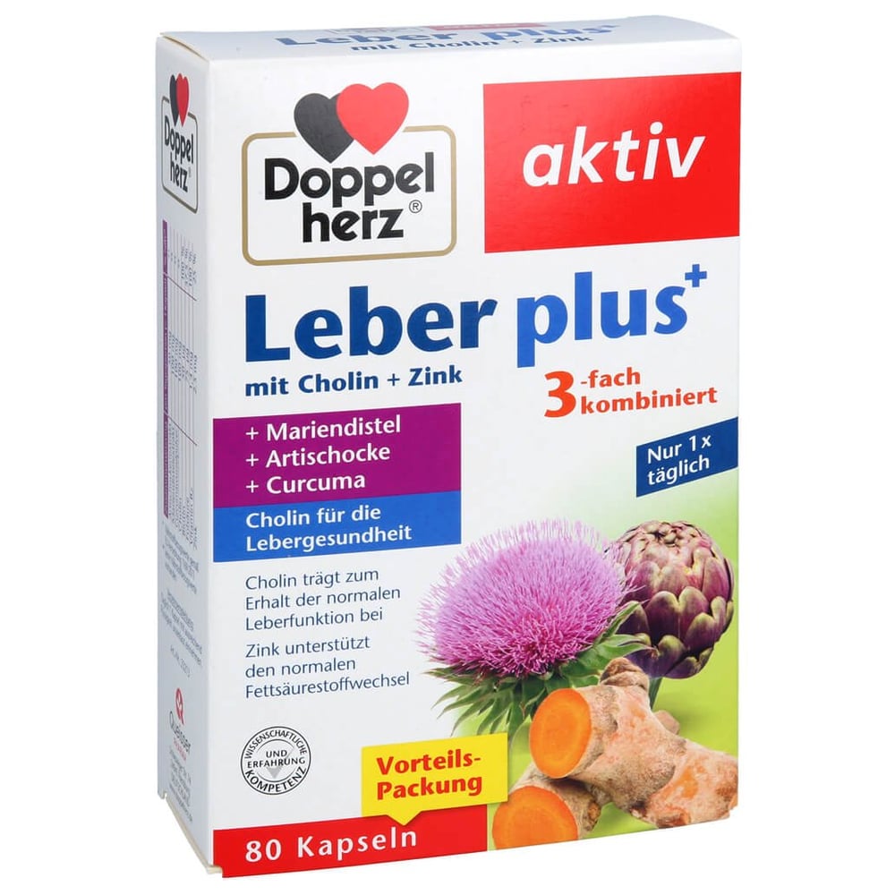 Doppelherz Leber plus