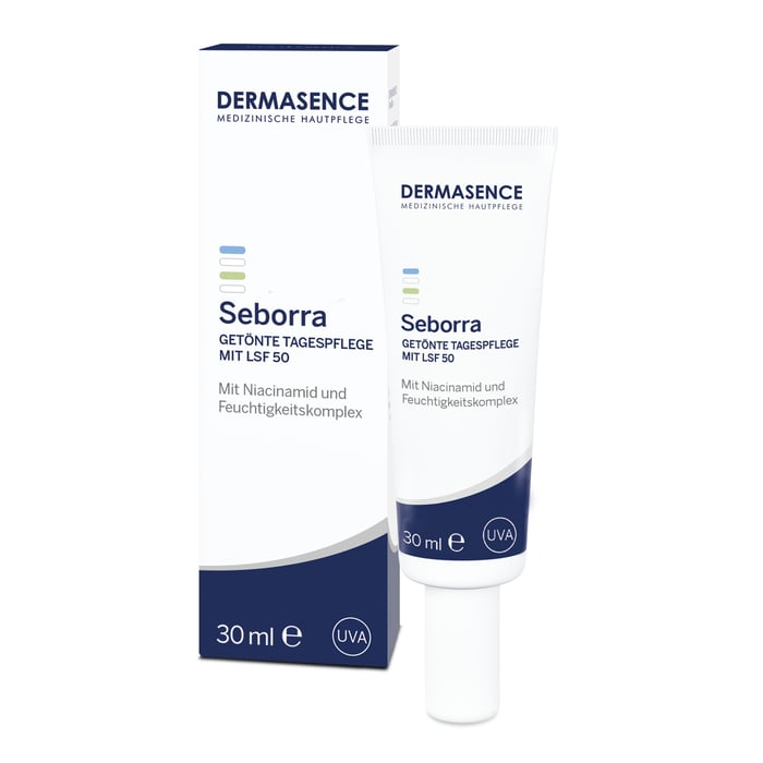 Dermasence Seborra Getönte Tagespflege mit Lsf 50 Produktbild 1