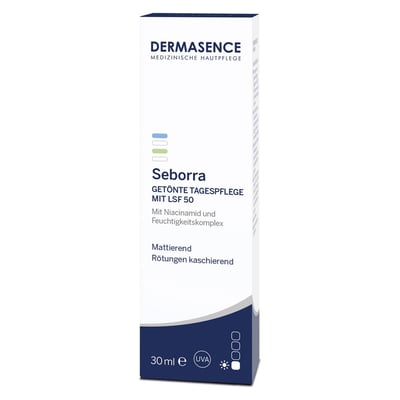 Dermasence Seborra Getönte Tagespflege mit Lsf 50