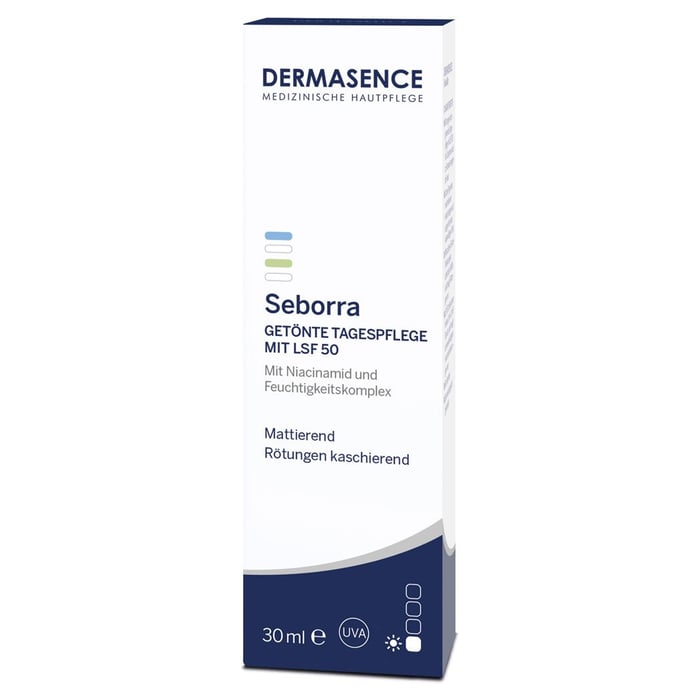 Dermasence Seborra Getönte Tagespflege mit Lsf 50