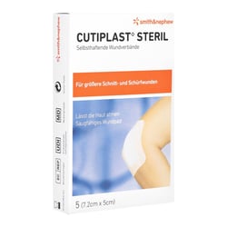 Cutiplast steril Wundverband 5x7,2 cm
