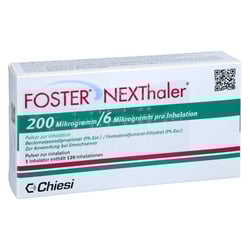 FOSTER NEXThaler 200/6 µg 120 ED Inhalationspulver