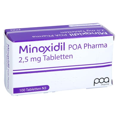 Minoxidil POA Pharma 2.5 mg Tabletten
