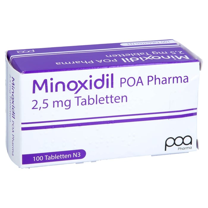 Minoxidil POA Pharma 2.5 mg Tabletten