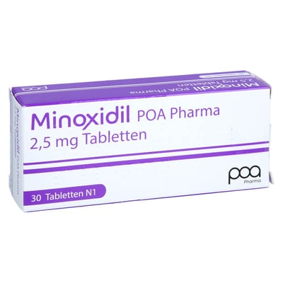 Minoxidil POA Pharma 2.5 mg Tabletten