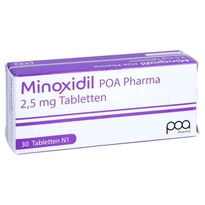 Minoxidil POA Pharma 2.5 mg Tabletten