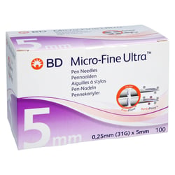 Bd Microfine Ultra0,25x5 mm