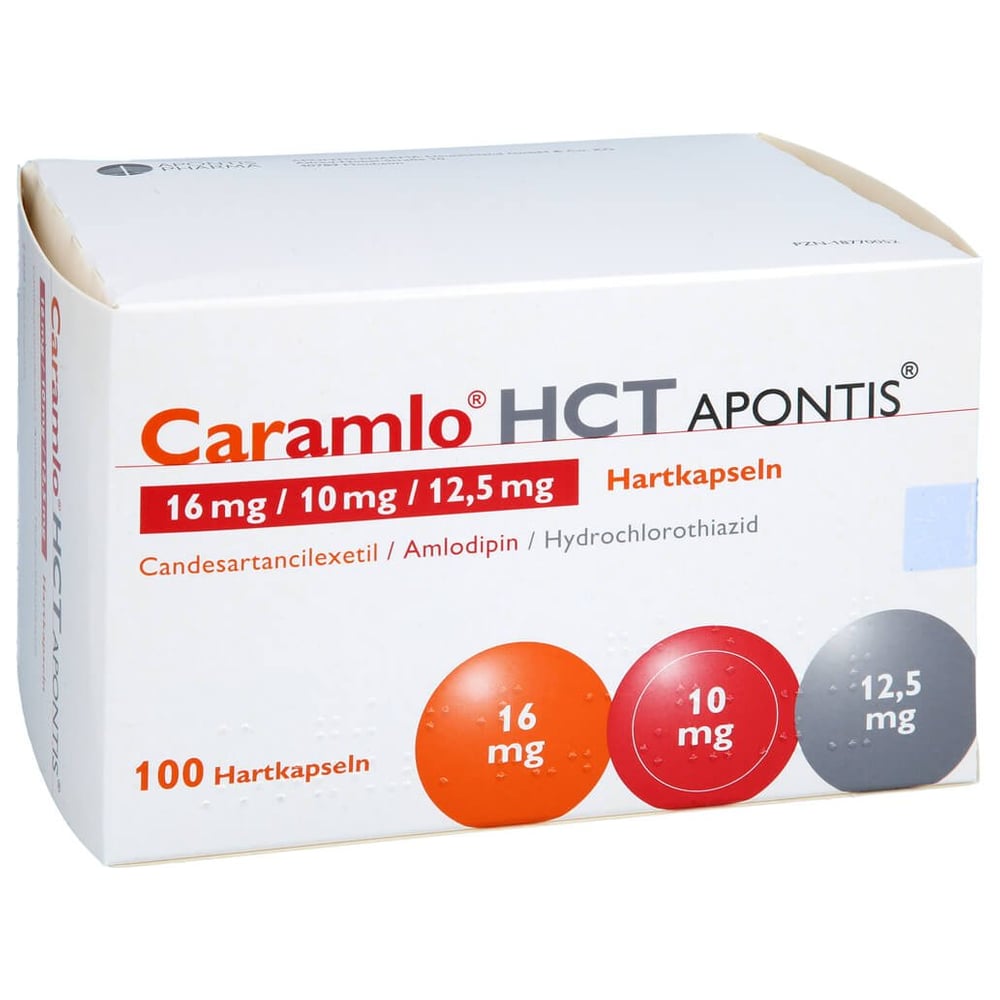Caramlo HCT APONTIS 16 MG/10 MG/12.5 MG Hartkapsel