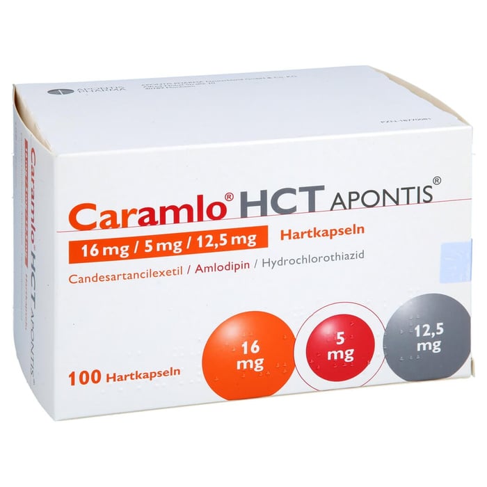 Caramlo HCT APONTIS 16 MG/5 MG/12.5 MG Hartkapseln