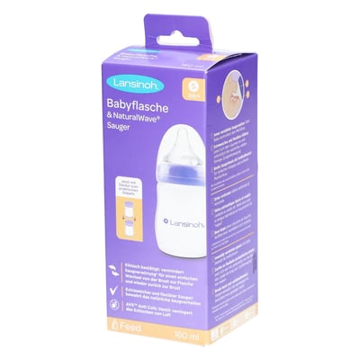Lansinoh Babyfla 160ml+s