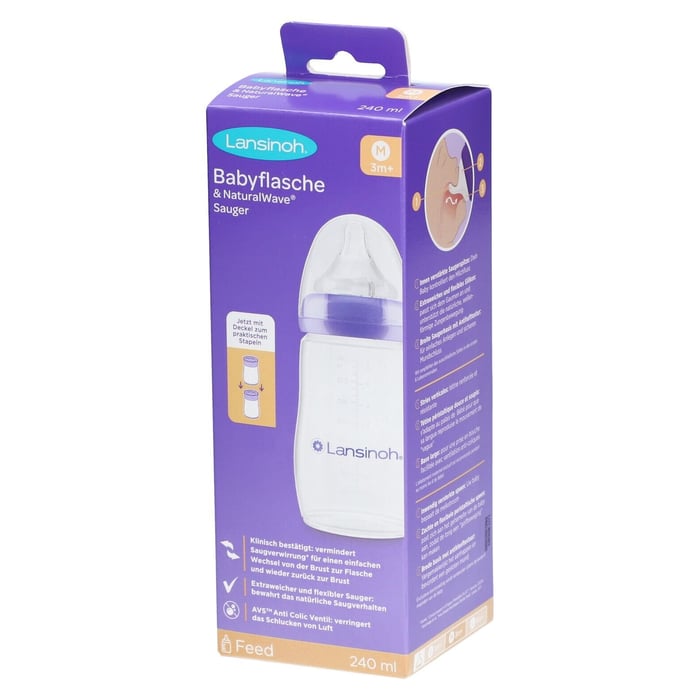 Lansinoh Babyfla 240 ml+m Produktbild 1
