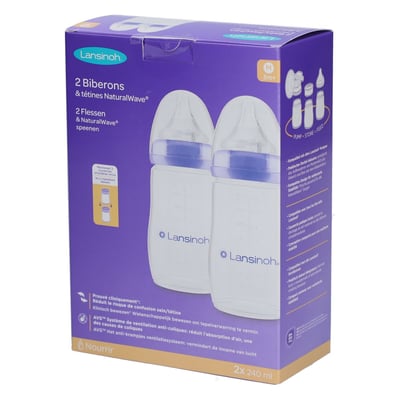 Lansinoh Babyfla 240ml+m