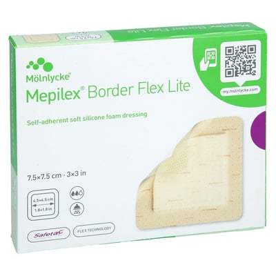 Mepilex Border Flex Lite Schaumverband 7,5x7,5 cm Medi-Spezial