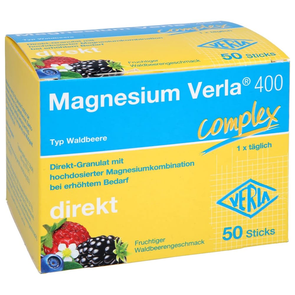 Magnesium Verla 400 Waldbeere Direkt-Granulat