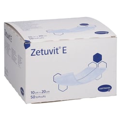 Zetuvit E Saugkompressen unsteril 10x20 cm