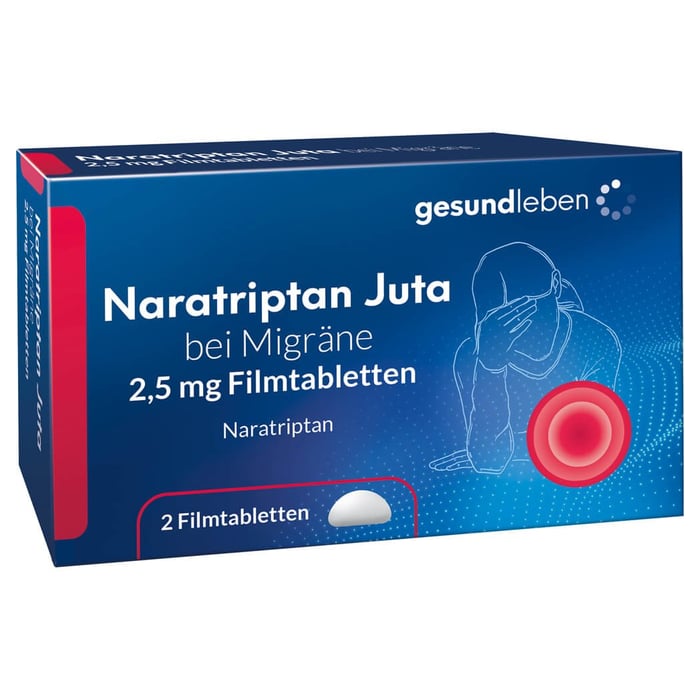 Naratriptan Juta bei Migräne 2,5mg/gesundleben