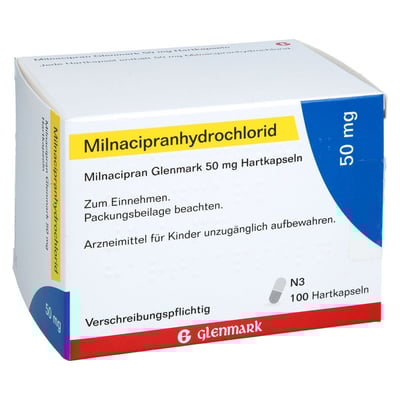 MILNACIPRAN Glenmark 50 mg Hartkapseln