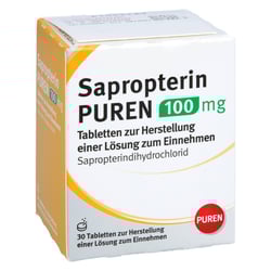 Sapropterin PUREN 100 mg Tab. Einn.