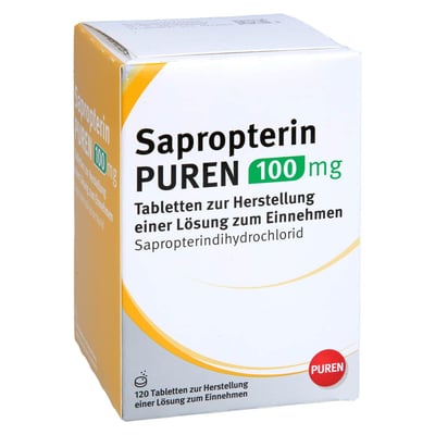 Sapropterin Puren 100 mg Tab. Einnehmen