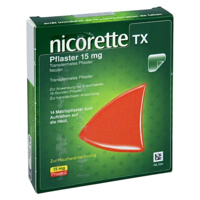 Nicorette TX Pflaster 15 mg