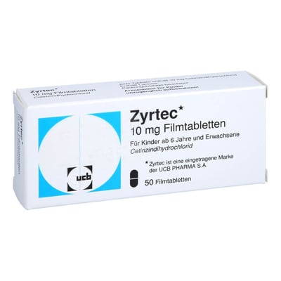 Zyrtec 10 mg EurimPharm Produktbild 1