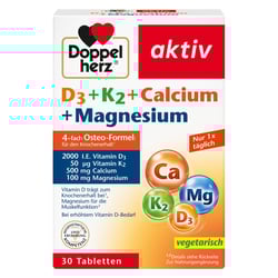 Doppelherz D3 + K2 + Calcium + Magnesium