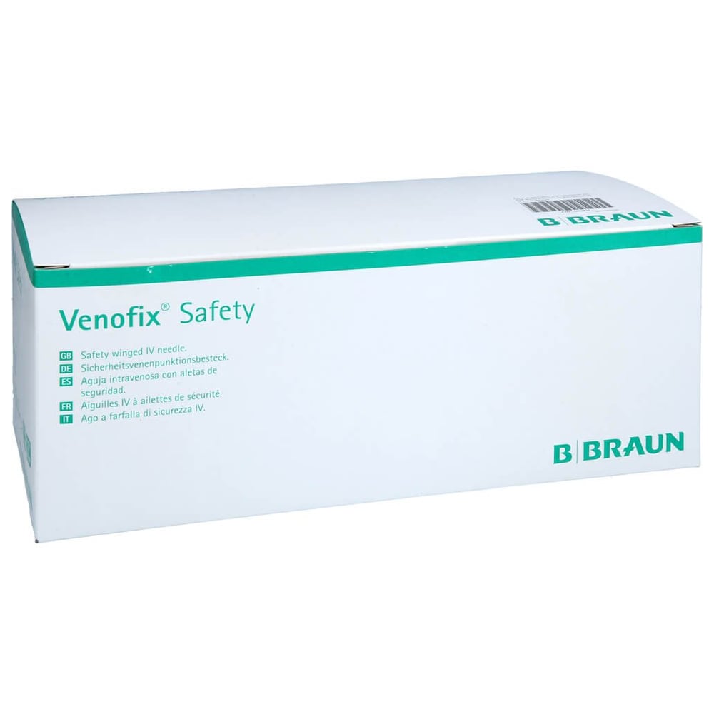 Venofix Safety Venenpunkt.21 G 0,8x19mm 30cm grün