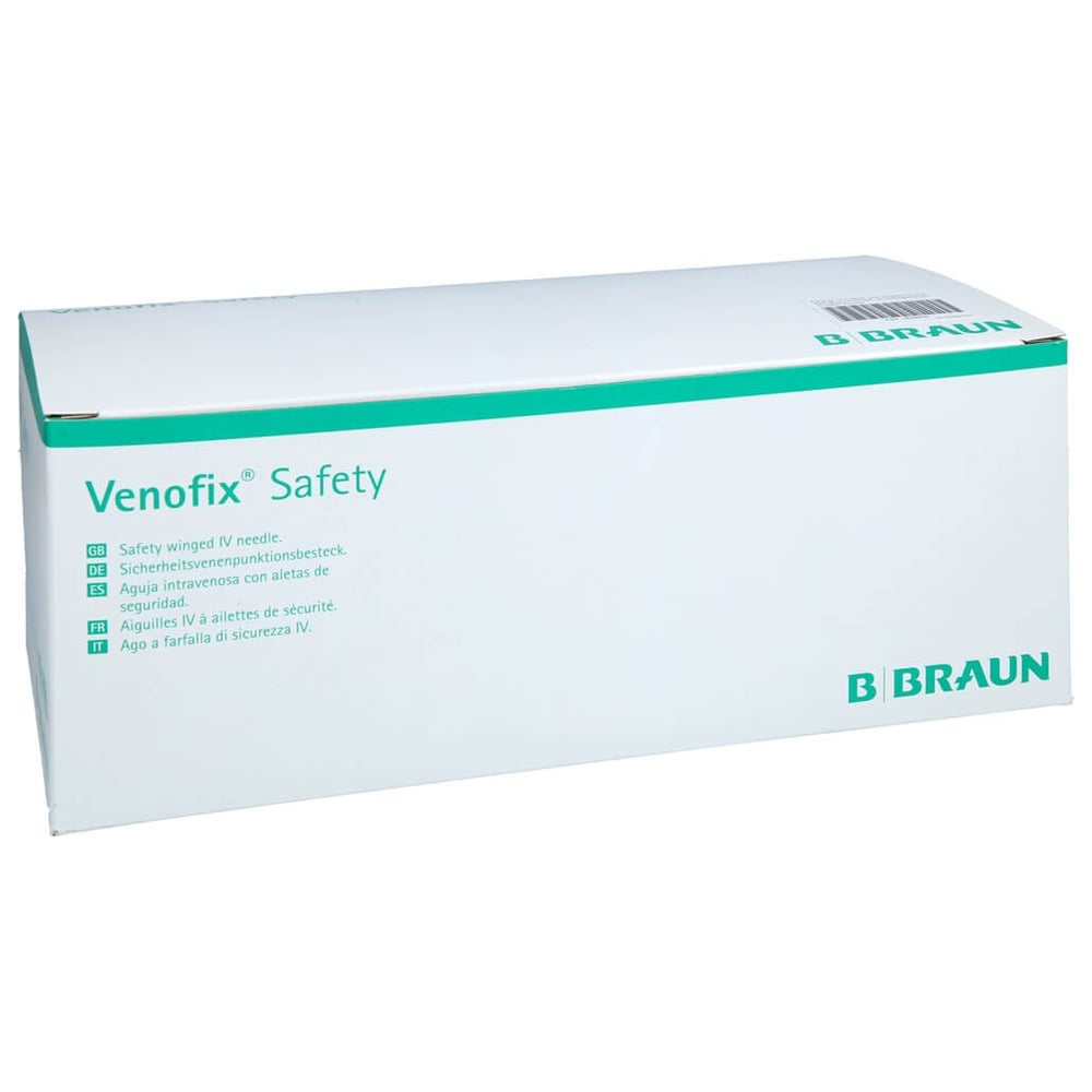 Venofix Safety Venenpunkt.21 G 0,8x19mm 19cm grün