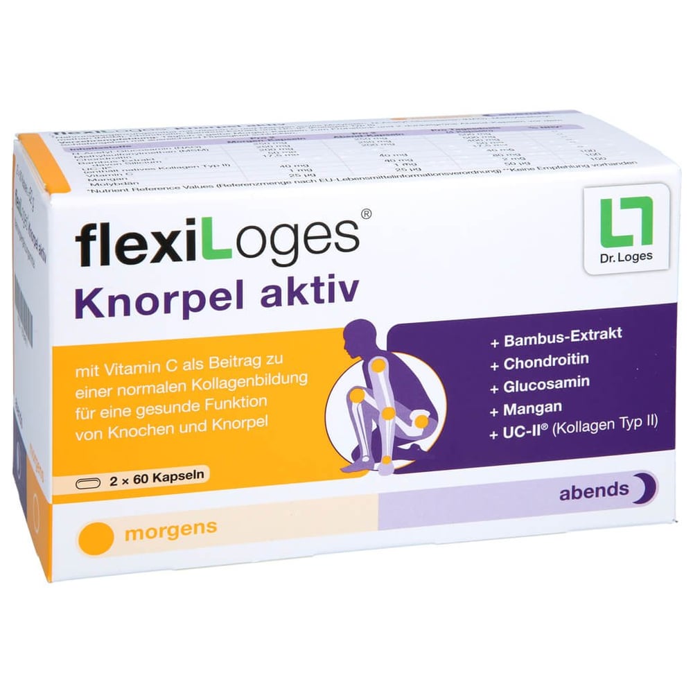 Flexiloges Knorpel aktiv Kapseln
