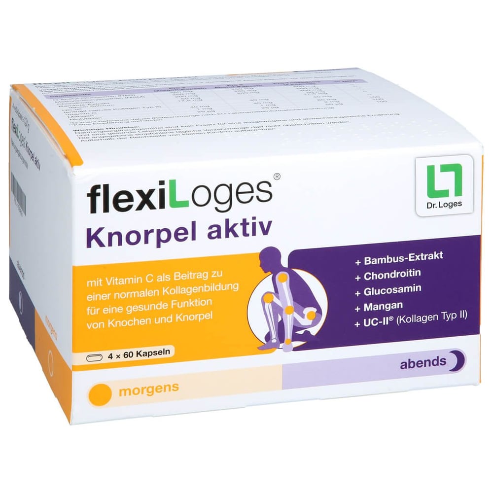 Flexiloges Knorpel aktiv Kapseln