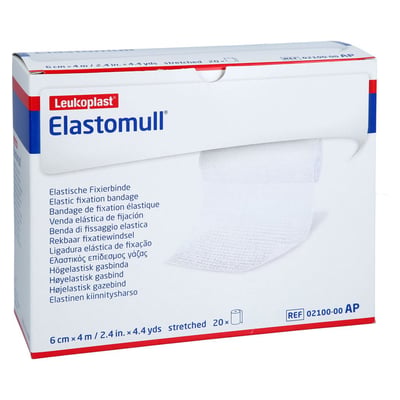 Elastomull 6 cmx4 m elastisch Fixierbinde Produktbild 1