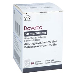 Dovato 50 mg/300 mg Filmtabletten - Blisterpackung