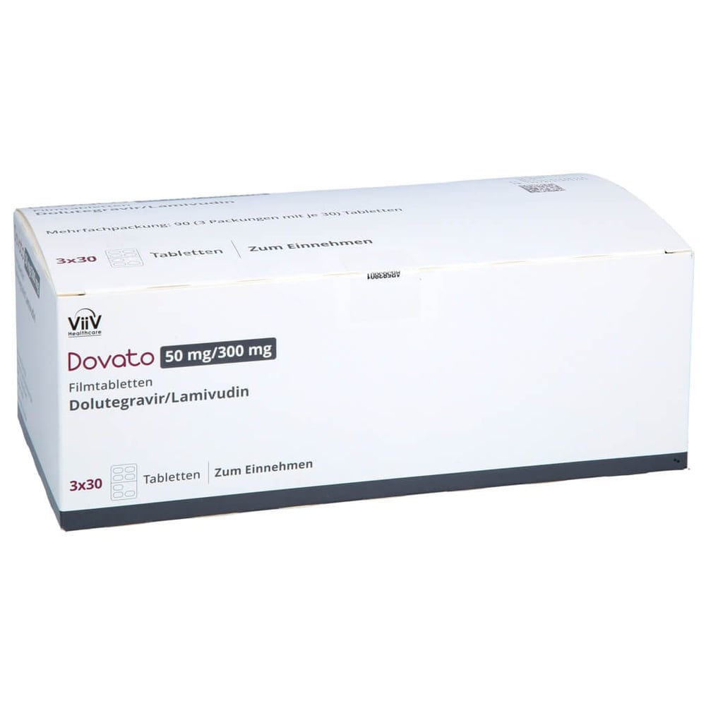 Dovato 50 mg/300 mg Filmtabletten - Blisterpackung