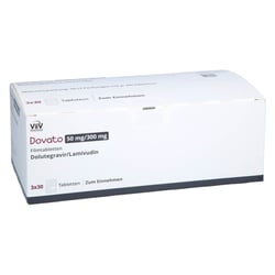 Dovato 50 mg/300 mg Filmtabletten - Blisterpackung